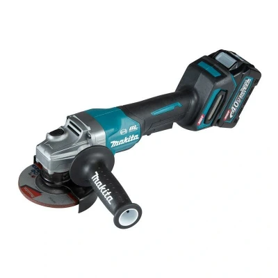 Image of Makita GA012GD201 XGT 40Vmax BL Paddle Switch Grinder 115mm 40V 2 x 2.5Ah Li ion