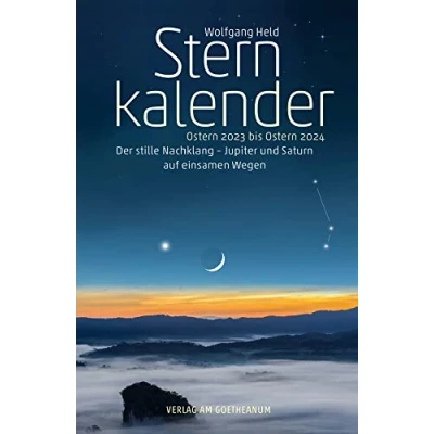 Image of Star Calendar Easter 2023 to 2024: The Silent Afternoon Jupiter and Saturn on Lonely Paths