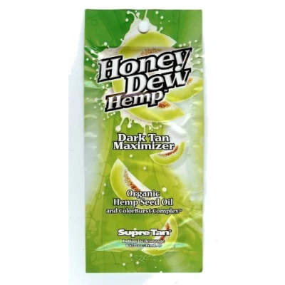 Image of Supre Tan Honey Dew Hemp Dark Tanning Maximiser with Natural Seed Oil Sachet 15ml