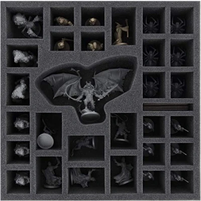 Image of Feldherr AFMEYA060BO foam tray compatible with the Lord of Rings: Journeys in Middle earth Shadowed Paths board game box