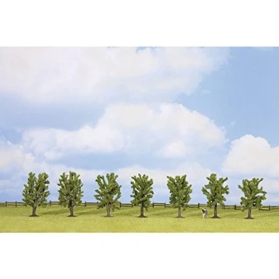 Image of Noch 25088 8 cm High Deciduous Trees Landscape Modelling (7 Piece)
