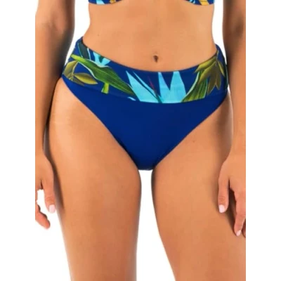 Image of Fantasie 503977 Pichola Fold Bikini Brief Tropical Blue
