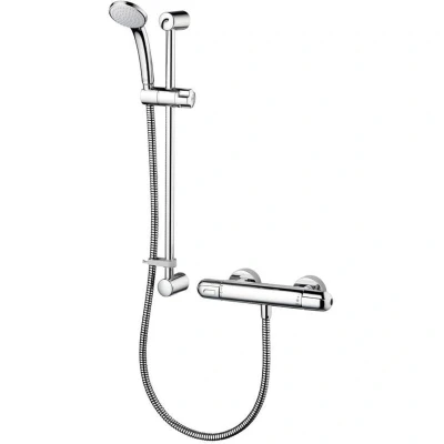 Image of Alto ev Thermostatic Shower Pack with Idealrain S1 Kit Chrome Ideal Standard