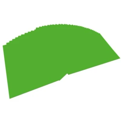 Image of folia 614/50 55 Photo Card DIN A4, 300 g/m², 50 Sheets, Grass Green, for Crafts and Creative Design of Cards, Window Pictures Scrapbooking