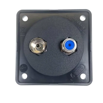 Image of W4 Berker TV/Satellite Point Anthracite