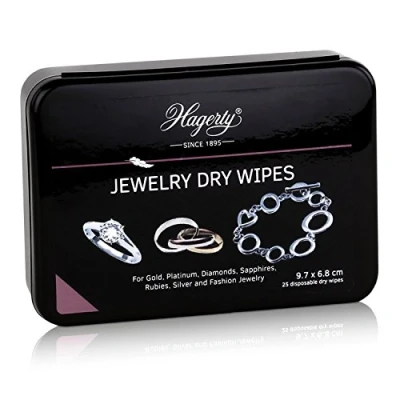 Image of Hagerty Jewelry Dry Wipes 25 Pieces A116339