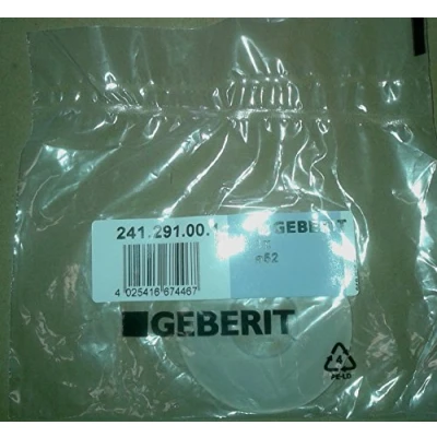 Image of Geberit Valve 241.291.00.1, Brass, Globe Valve, Gasket for Bell, 2x1/2 inch, 2E+1 x 3E+1 4E+1 cm, CE, RoHS