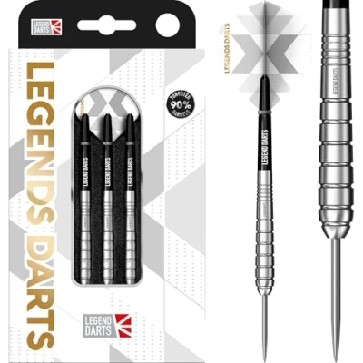 Image of LEGEND Darts Steel Tip Set 90% Tungsten Pro Series V8 Tapered 23g.