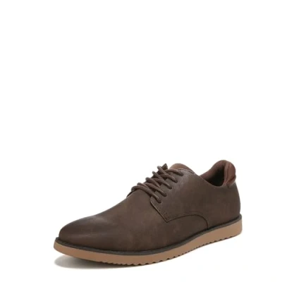 Image of Dr. Scholl&#039;s Shoes Men&#039;s Sync Oxford, Brown/Brown Smooth, 10 UK