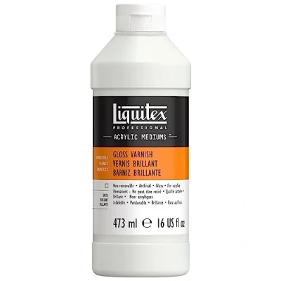 Image of Liquitex 6216 Professional Gloss Varnish, 473 ml,White
