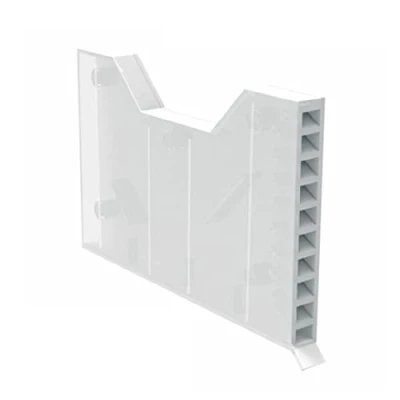 Image of 5 x Easy Trim Clear Brick Weep Vents Ventilation for Cavity Walls