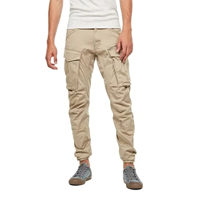 Image of G STAR Men&#039;s Rovic Zip 3D Regular Tapered Pants, Beige (Dune D02190 5126 239), 35W / 30L