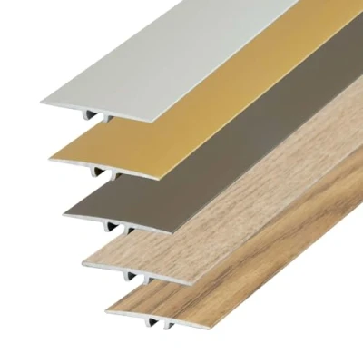 Image of Dalsys Transition Profile Flat 90cm x 35mm for screwing Including Fastening Material, Made of Anodized Aluminum, Country Oak