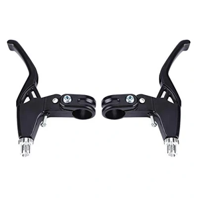 Image of Bicycle handle brake lever universal handbrake for mountain bike and ride. , black