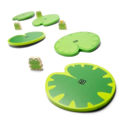 Image of BS Toys GA416 The Water Lily Path Frog Prince Games, Multicolored