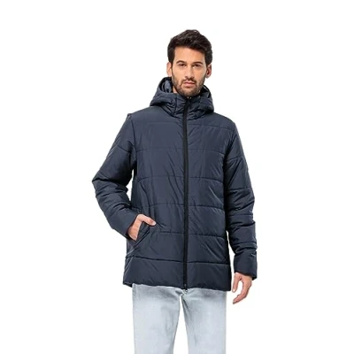 Image of Jack Wolfskin Men&#039;s deutzer long jkt m Jacket, night blue, L