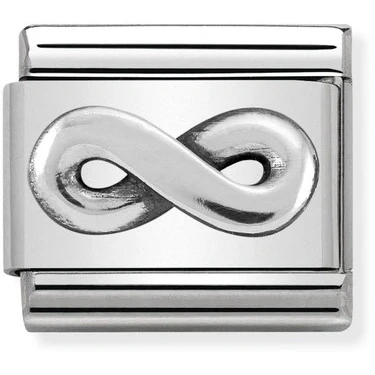 Image of Nomination Silver Infinity Charm
