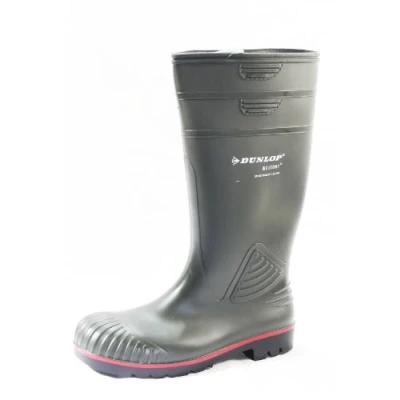 Image of Dunlop Unisex Acifort Heavy Duty Wellington Boot Green 13