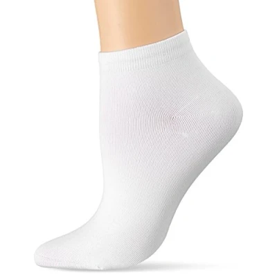Image of DIM Women&#039;s Liners x2 Socks, White, One Size