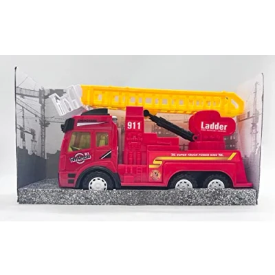 Image of Flex Fire Engine Toys for 3 Year Olds, Kids Truck Extending Ladder, Kids&#039; Play Vehicles 8