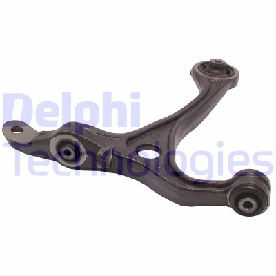Image of 51360SDAA01, 51360SEAE01 Suspension Arm DELPHI TC2427 without ball joint Trailing Cast Steel HONDA: Accord 7 Limousine