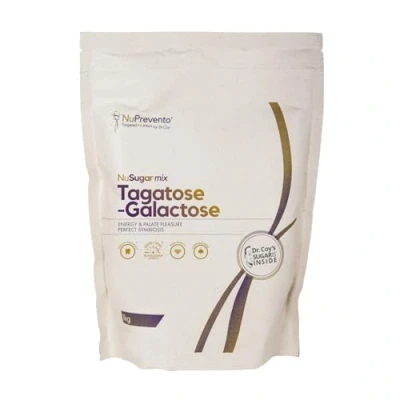 Image of NuPrevento Tagatose Galactose sugar Mix High purity from Italy Powdered blend Low in calories Good for teeth (pack of 1000g)
