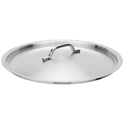 Image of Pentole Agnelli Stainless Steel Lid With Bridge, Diameter 32 Cm.