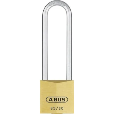 Image of ABUS 04720 65mm Long Shackle Service Brass Padlock with 402 Alike Keyed