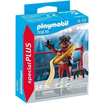 Image of Playmobil 70879 Special Plus Boxing Champion, Fun Imaginative Role Play, PlaySets Suitable for Children Ages 4+