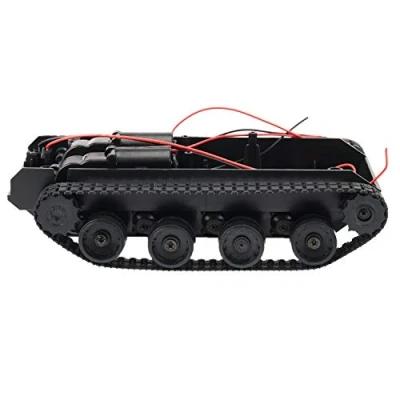 Image of Reapyyt Rc Tank Smart Robot Car Chassis Kit Rubber Track Crawler For 130 Motor Diy Toys Children