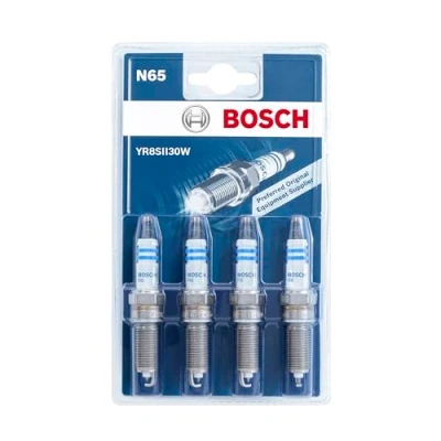Image of Bosch YR8SII30W (N65) Spark Plugs Iridium Set of 4