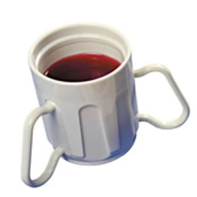 Image of NRS Healthcare Medeci Syste m Two handled Cup Ivory