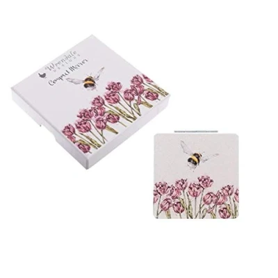 Image of Wrendale Designs &#039;Flight Of The Bumblebee&#039; Bee Compact Mirror