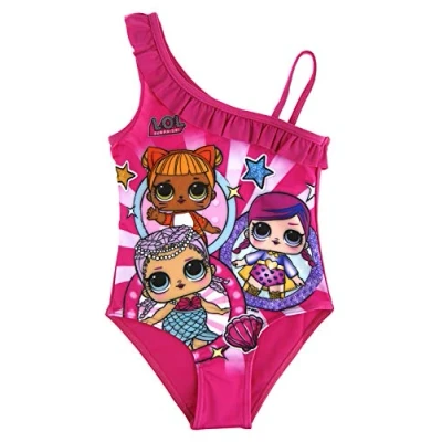 Image of LOL Surprise Dolls Swimming Costume Swim Suit Pink 3 Years