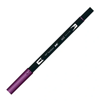 Image of Tombow ABT 665 Dual Brush Pen Purple
