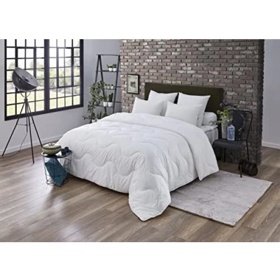 Image of Dodo Double, Polyester Cotton, White, 240/260