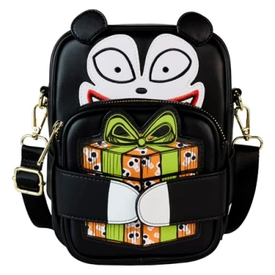 Image of Loungefly Disney Nightmare Before Christmas Scary Teddy Crossbuddies Crossbody Bag with Coin Bag, Multi, One Size