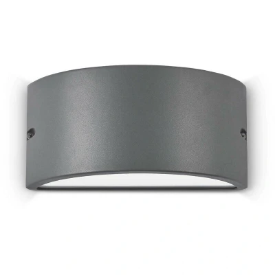 Image of Rex 1 Light Outdoor Up Down Wall Anthracite IP44, E27