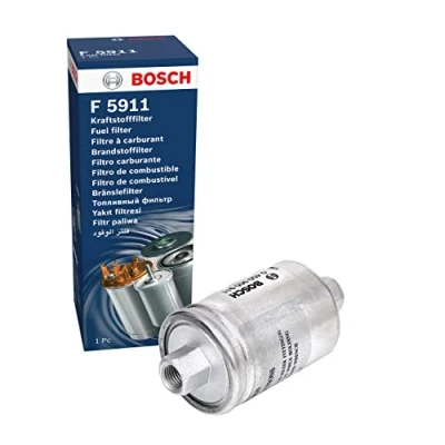 Image of A111L6037S Fuel Filter BOSCH 0 450 905 911 In Line ROVER: 45 Hatchback, 200 Coupe, 25 MG: MGF Convertible, MG ZR Hatchback