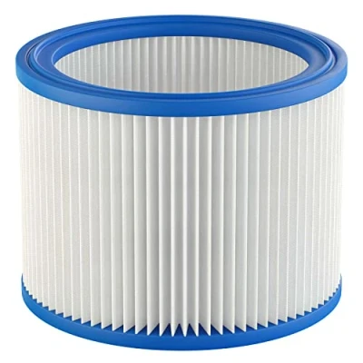 Image of vhbw Replacement Filter compatible with Nilfisk Aero 21/21 INOX, 26, 31 INOX Wet and Dry Vacuum Cleaner Cartridge