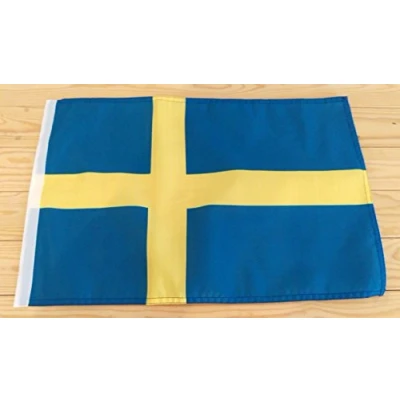 Image of Silverbak SWEDEN FLAG 45cm x 30cm 18&quot; 12&quot; Gifts