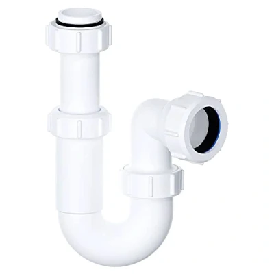 Image of VIVA WTTP32 32MM EASI FLO TELESCOPIC P TRAP 76MM SEAL FOR BATHROOM BASIN SINK