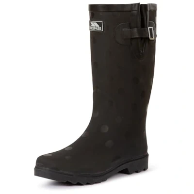 Image of Trespass Womens Wellie Boots Wellington Welly Full Length Elena