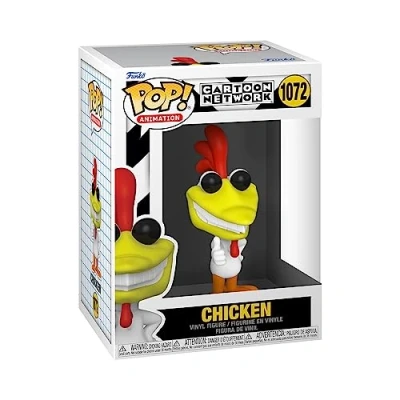 Image of Funko 57790 POP! Animation: Cow &amp; Chicken Collectable Vinyl Figure For Display Gift Idea Official Merchandise Toys Kids Adults Cartoons Fans Model Collectors