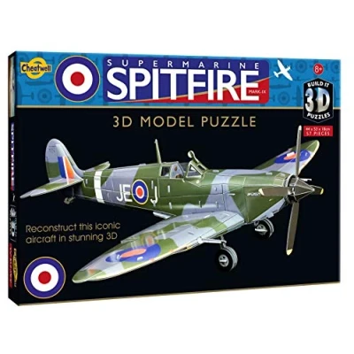 Image of Cheatwell Games 02484 BYO 3D Puzzle Spitfire, Different