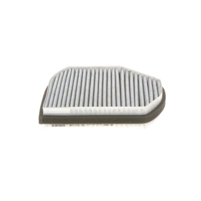 Image of CFPMB3 Pollen Filter BOSCH 1 987 432 301 Activated Carbon 270,5mm 214,5mm 54mm MERCEDES BENZ: E Class Saloon, SLK, CLK Coupe