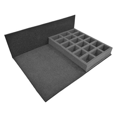 Image of Navara 18 troops on 25 32mm bases, compartments 52mm x 36mm, 35mm deep Half width tray 255mm 190mm