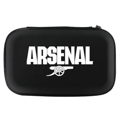 Image of Officially Licensed Arsenal Football Club Darts Case, Dart Case Storage Wallet, Available in Multiple Designs. (The Gunners Mono)
