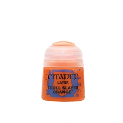 Image of Games Workshop Citadel Colour Layer: Troll Slayer Orange (12ml) Paint