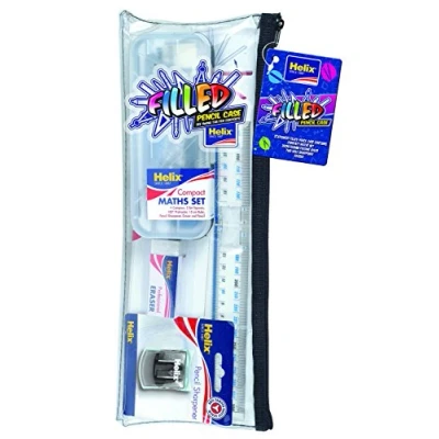 Image of Helix Complete Stationery Set in 13.5 inch Pencil Case